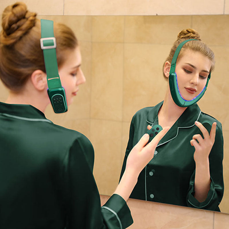 Micro current facial massage instrument
