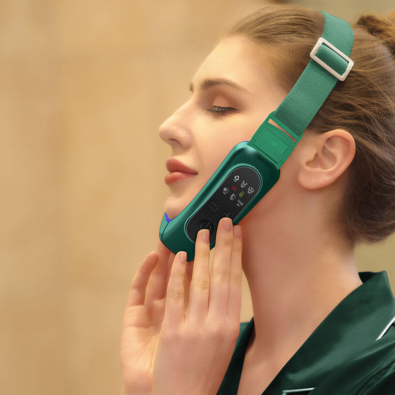 Micro current facial massage instrument