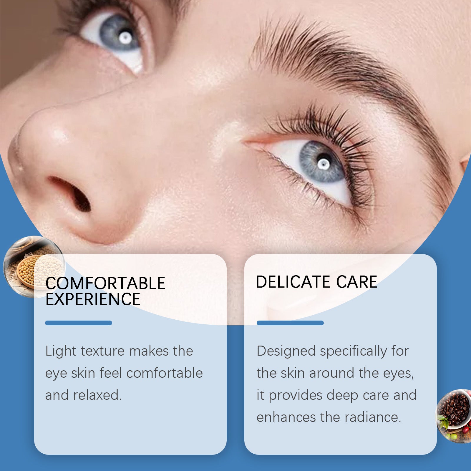 Viareline Collagen Firming Eye Tender And Smooth Skin Around Eyes Moisturizing Elasticity Massage Cream